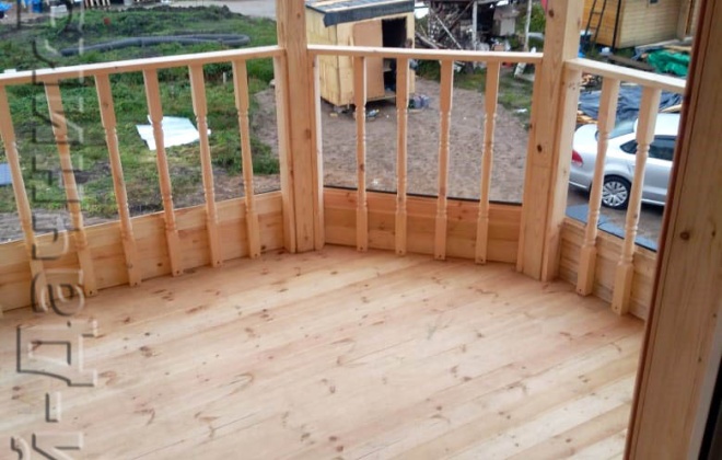 3 Брусовая баня Б-49 6×6, 73.6 м², Ленинградская область, Кировский район, Город Шлиссельбург (2)